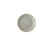 Churchill China SRGYEVP81 Coupe Plate 8.67" Dia. Raw Grey Evolve