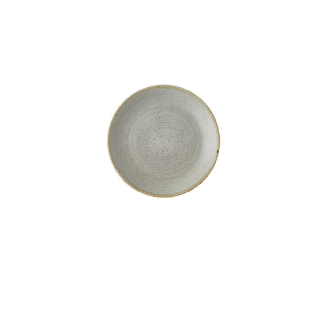 Churchill China SRGYEVP81 Coupe Plate 8.67" Dia. Raw Grey Evolve