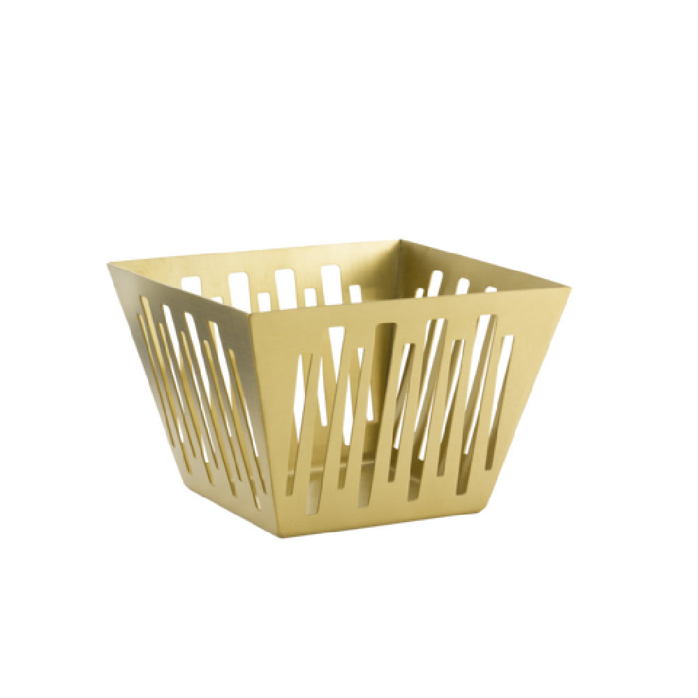 Service Ideas DB-79VG Bread Basket 6.5"W X 6.5"D X 4.5"H Square
