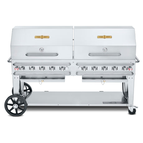 Crown Verity CV-RCB-72RDP Pro Series Grill LP Gas 81"L X 28"D