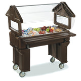 Carlisle 660508 Carlisle SixStar™ Portable Food Bar 4 Ft. Unit 45-1/4"L X 23-11/16"W X 51"H O.A.