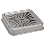 Service Ideas DTSQ6SS Drip Tray 6-1/2" X 6-1/2" X 1-1/4" Square