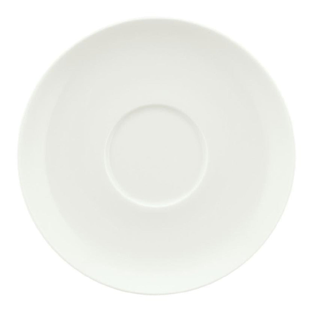 Libbey 9136909 (Formerly Syracuse China) Saucer 4.8" Dia. Round Microwave/dishwasher Safe