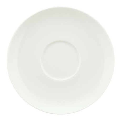 Libbey 9136909 (Formerly Syracuse China) Saucer 4.8" Dia. Round Microwave/dishwasher Safe