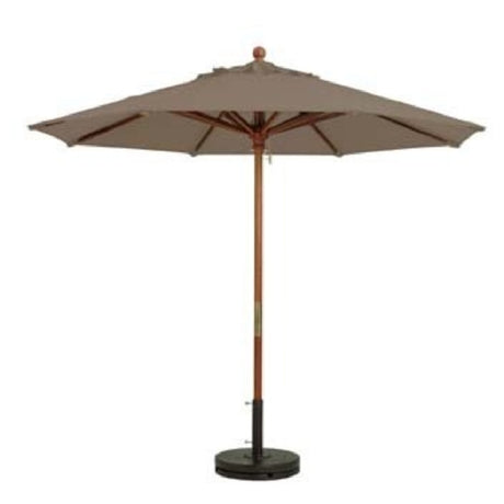 Grosfillex 98918131 Market Umbrella 9 Ft Round Top