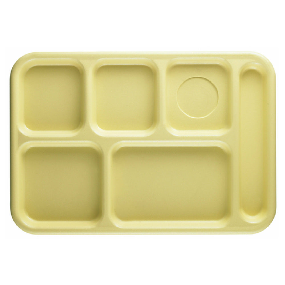 Cambro 10146CW145 Camwear® School Tray 6-compartment 10" X 14-1/2"