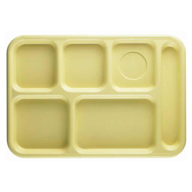 Cambro 10146CW145 Camwear® School Tray 6-compartment 10" X 14-1/2"