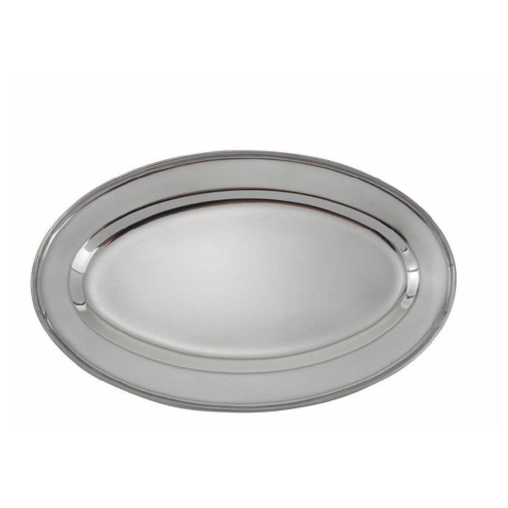 Winco OPL-14 Platter 14"L X 8-3/4"W Oval