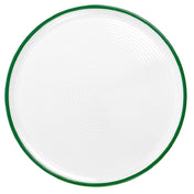 Bauscher Hepp T3014G - Ripple Pizza Plate, 13-3/4” Dia., Round With Geometric Circular Ripple Pattern