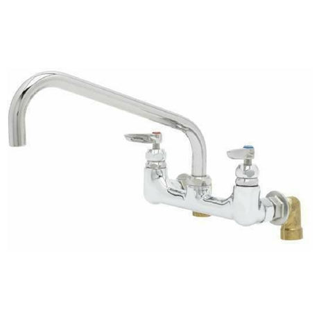 T&S Brass B-0290-PRISON Big-Flo Mixing Faucet Wall Mount 8" Centers