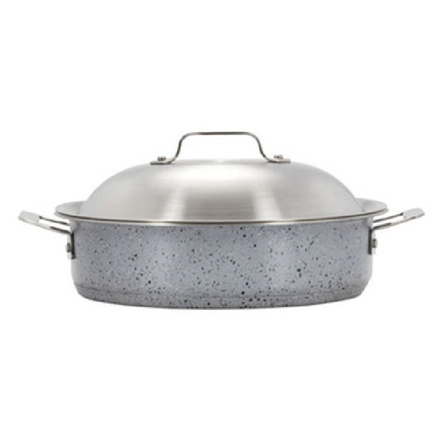 Bon Chef 60001STARLIGHT HotStone Cucina Saute Pan 4 Qt. 11-3/16" Dia. X 2-7/8" H