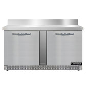Continental Refrigerator SW60NBS-FB Work Top Refrigerator Front Breather 60"W