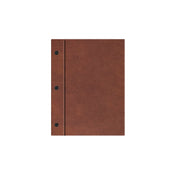 Risch CMBFF-LTH 5.5X8.5 Tuxedo Leather Bonded Leather Chicago Menu Board (specify Color)
