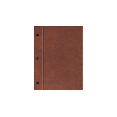 Risch CMBFF-LTH 5.5X8.5 Tuxedo Leather Bonded Leather Chicago Menu Board (specify Color)
