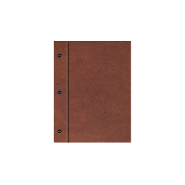 Risch CMBFF-LTH 5.5X8.5 Tuxedo Leather Bonded Leather Chicago Menu Board (specify Color)