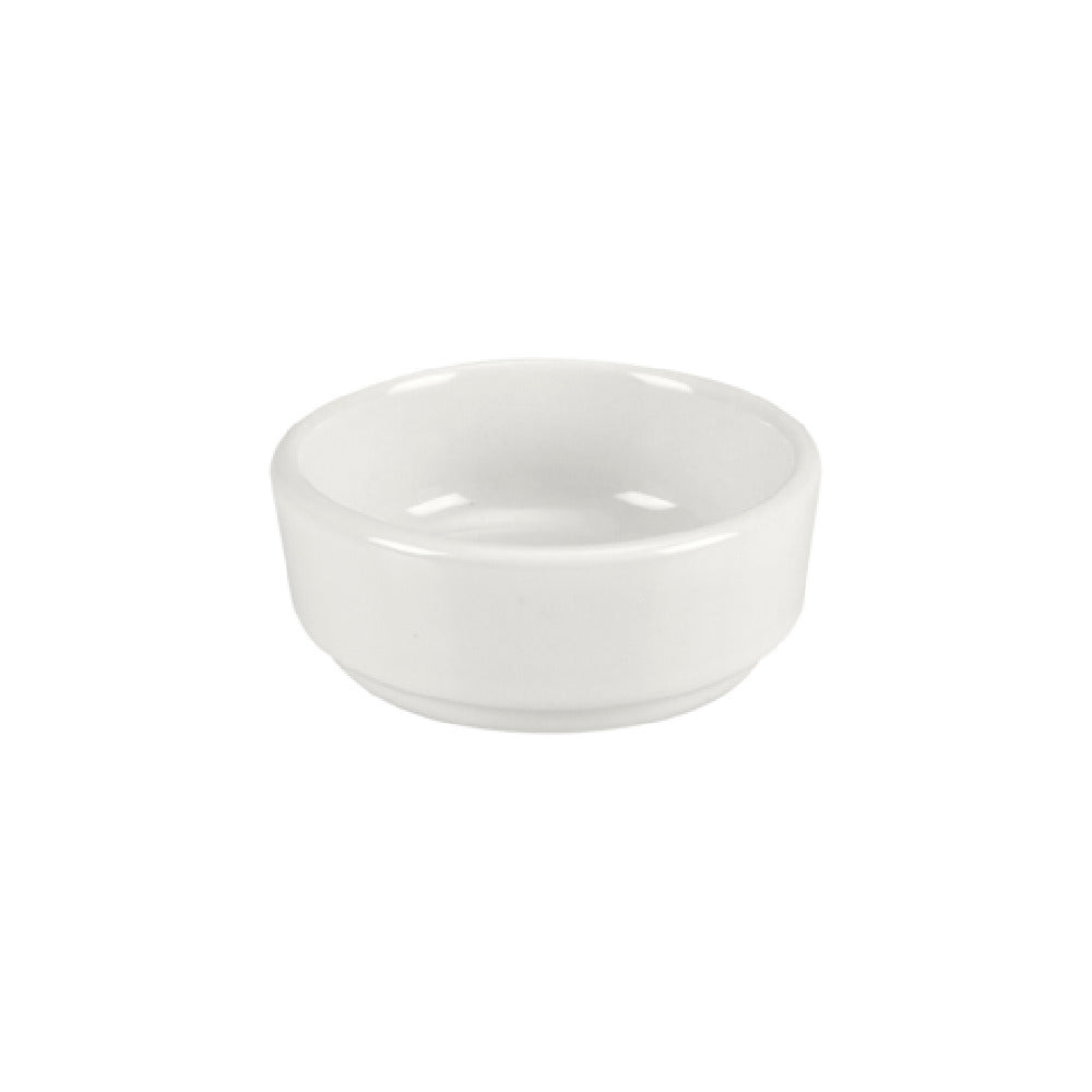 Steelite DCI29W3 Round Stacking Salsa Dish 5.0 Oz 3.75 In. X 1.75 In. Round