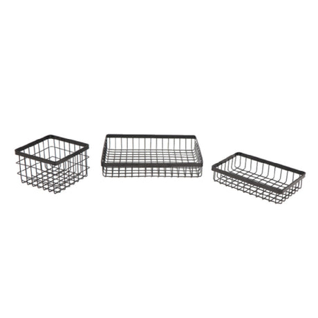 GET Enterprises WB-964-MG Urban Renewal™ Wire Basket 9“ X 6" X 4“ Rectangular