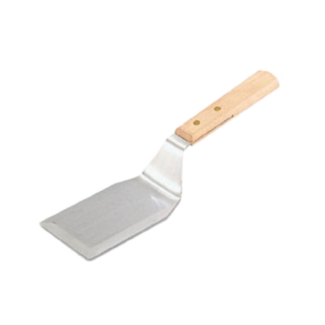 Vollrath 48080 Hamburger Turner 11" Overall Length Stainless With Wood Handle