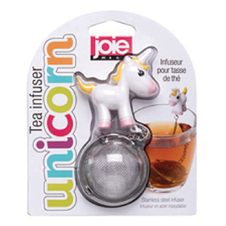 Harold Import Co. 16111 Joie Unicorn Tea Infuser 2" Mesh Tea Ball 18/8 Stainless Steel/silicone/plastic