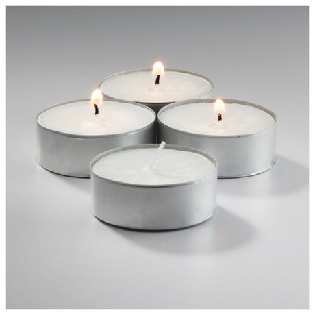 Hollowick MTL12W-240 Select Wax® Mega Tealight Candle 2-1/4" Dia. X 7/8"H