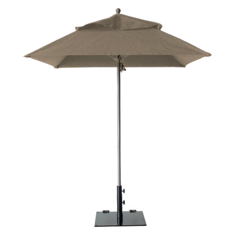 Grosfillex 98665831 Windmaster Umbrella 6-1/2 Ft. Square Top