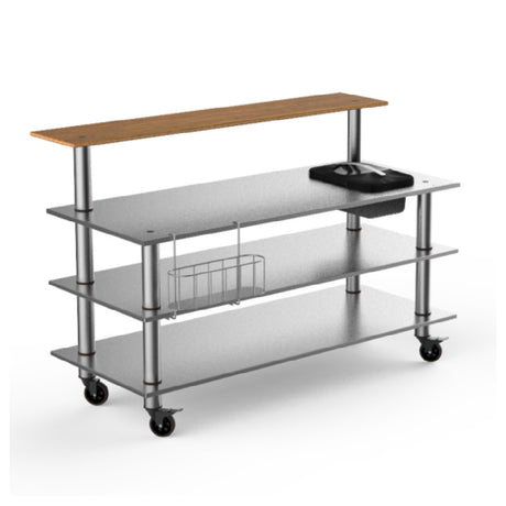 Steelite MGCMLC06BSXW - Pro Bar Station, 71.0" X 34.5" X 47.0", Modular