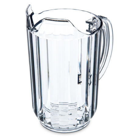 Carlisle 553807 Carlisle Pitcher 48 Oz. Fluted Straight Sides