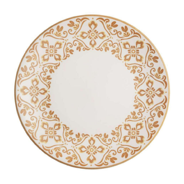 Arc Cardinal FP771 Santa Anita Valentina Sand Coupe Plate (D:11.0'') ['Stoneware']