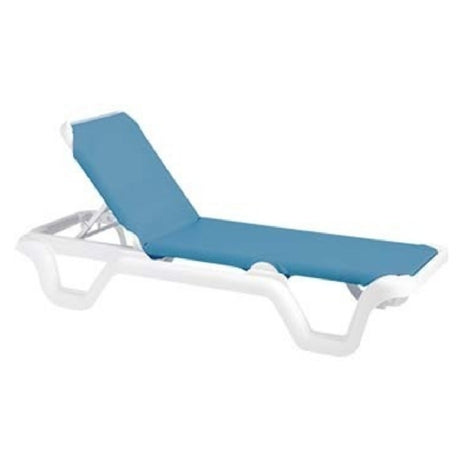 Grosfillex 99404194 Marina Chaise Without Arms Adjustable Sling