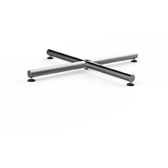 Steelite MGSPOLSS0301 Mogogo Buffet Solutions Table Base 30" Cross Base