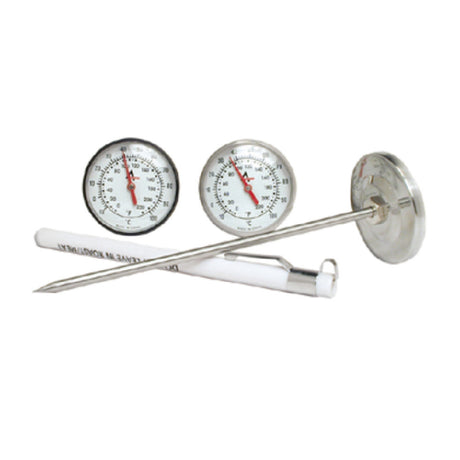 Admiral Craft IRT-2 Dial Pocket Thermometer 0° To 220°F/10° To 100°C 2" Dia. Dial