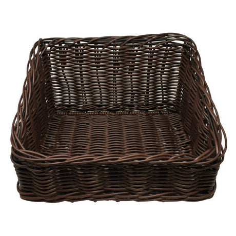 Omcan 43111 (43111) Wicker Basket 14.5 X 16.5 X 10 Rectangular