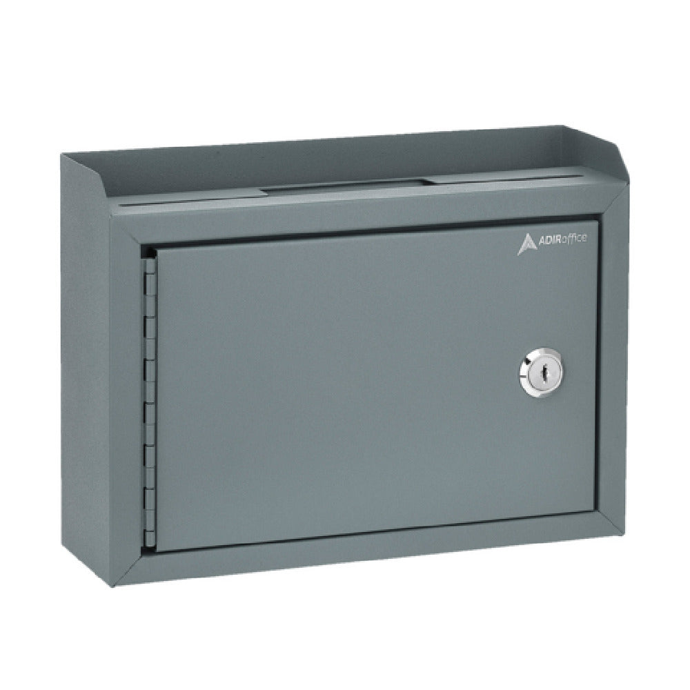 Alpine Industries ADI631-02 Suggestion Box 9-8/10" X 3-4/10" X 7-1/2"H Wall Mountable