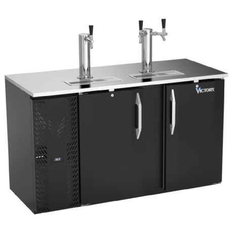Victory VDDN58HC-B - Direct Draw Dispenser, 58"W X 26-1/8"D X 49-5/16"H, 14.8 Cu. Ft.