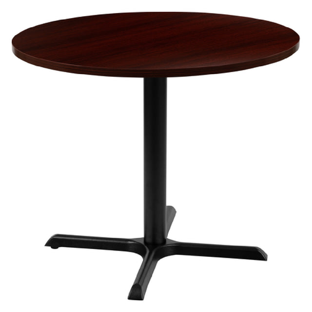 Flash Furniture GC-M-BLK-15-MHG-GG Conference Table Round 36" Dia.