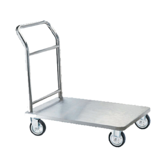 Aarco SB-1C Platform Truck 24"W X 36"L X 36"H 1-1/2" Chrome Tubular Frame