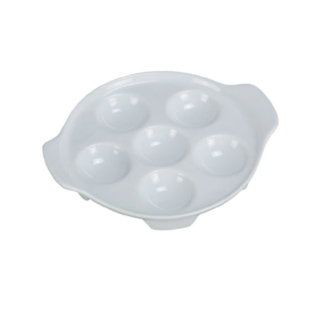 Yanco ESC-8 Accessories Escargot Dish 8-1/2" Dia. Round