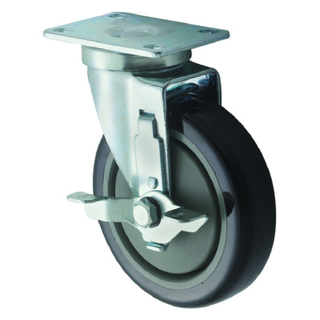 Winco CT-23B Universal Caster Set 5" Dia. Wheel (raise Height Of Equipment 6")