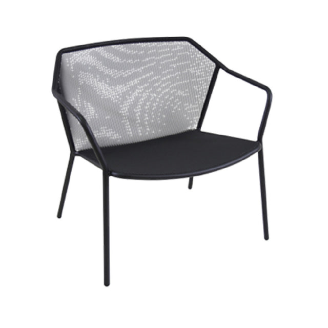 Emuamericas Llc 524 Darwin Stacking Lounge Chair Outdoor/indoor Steel Mesh Seat And Back