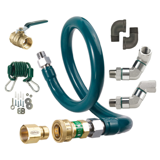 Krowne M5048K10 Royal Series Moveable Gas Connection Kit 1/2" I.D. 48" Long