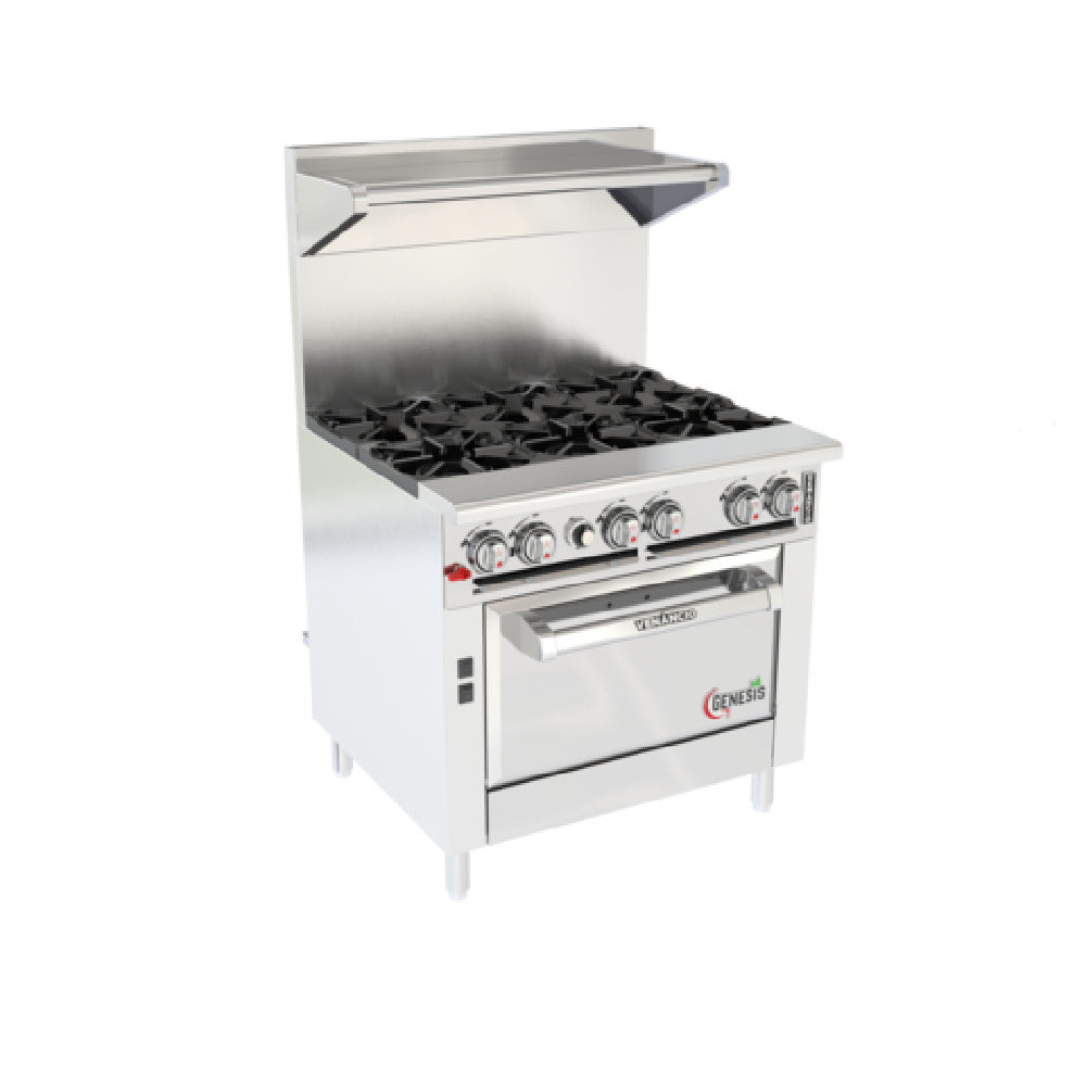 Venancio USA G36CO-36B_NAT - Genesis Series Restaurant Range, Gas, 36"W