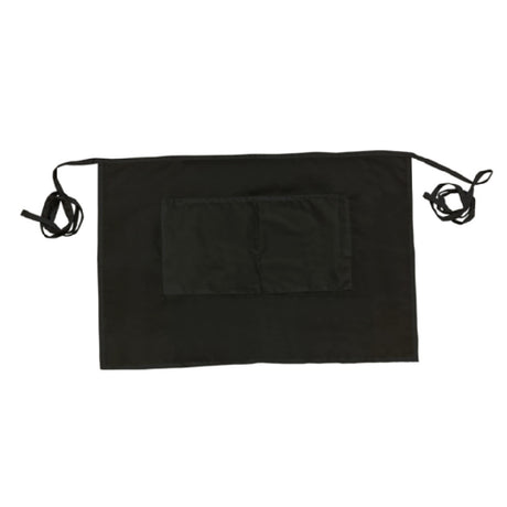 Thunder Group CA1928BK Chef Regalia Aprons 19" X 28" (2) Pocket Bistro Half Length