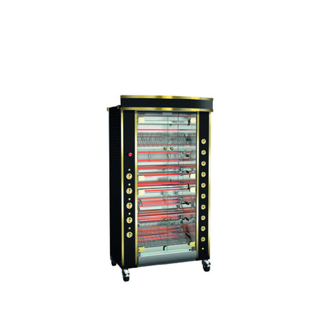Rotisol GF975-8E-LUX GrandFlame Rotisserie Oven Electric Floor Model