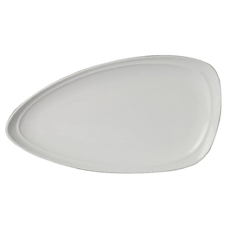 Steelite 61110ST0705 Platter 16-1/8" X 9-1/4" Organic Shaped