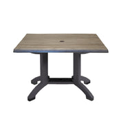 Grosfillex UT385742 - Atlanta Outdoor Table, 48" X 32" X 28-2/5"H, Rectangle