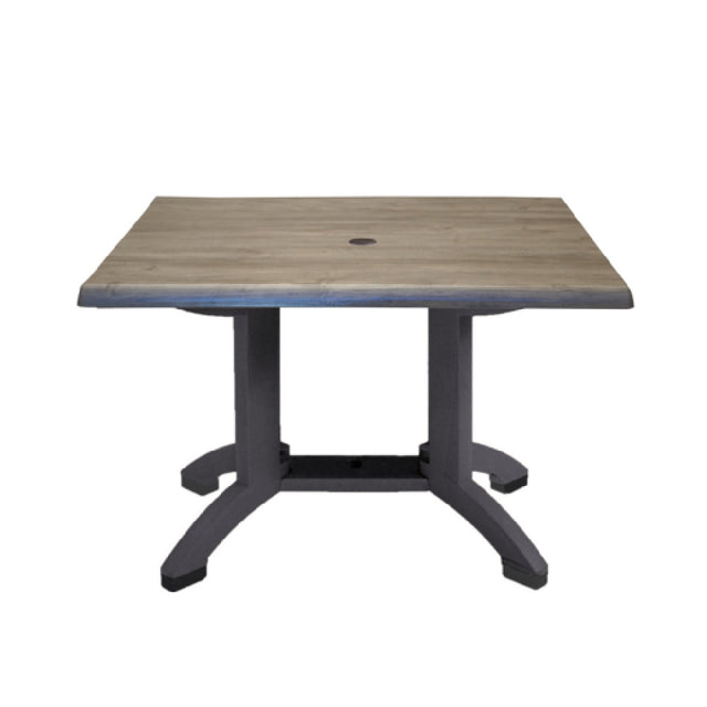 Grosfillex UT385742 - Atlanta Outdoor Table, 48" X 32" X 28-2/5"H, Rectangle