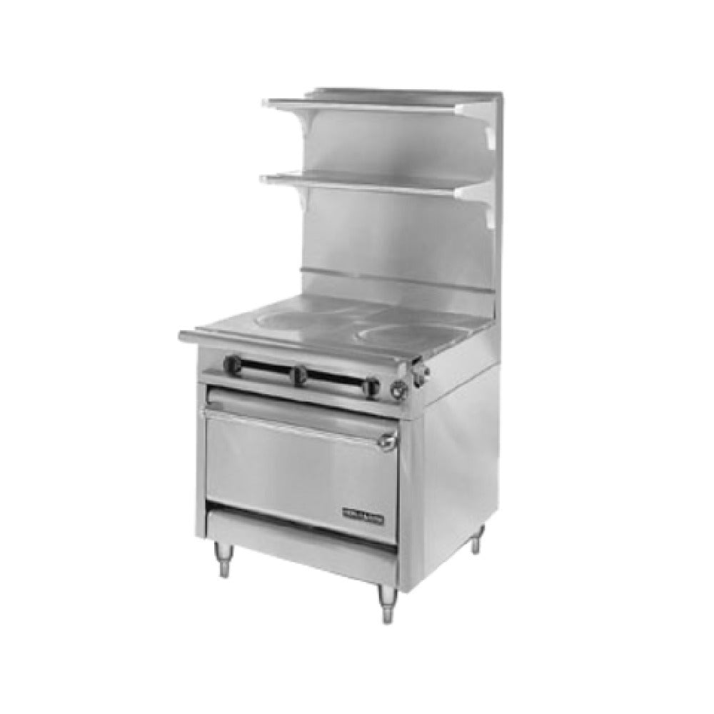 American Range HD34-2FT-1_NAT - Medallion Professional Heavy Duty Range, Gas, 34"