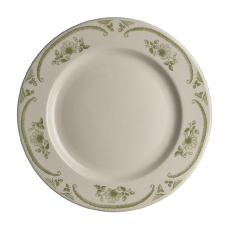 Steelite HL2089885 - Rolled Edge Plate, 11.125", American Rose