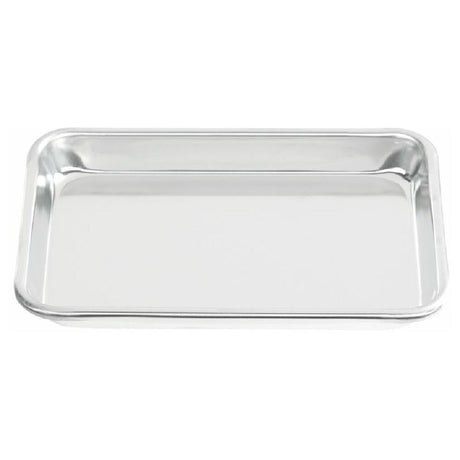 Chef Approved 19GEGHTBUN Sheet Pan 6-1/2" X 9-1/2" 1/8-Size Open Bead 16-Gauge Heavy Duty Aluminum