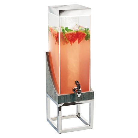 Cal Mil 3804-3-83 Ashwood Beverage Dispenser 3 Gallon Capacity 8"W X 8"D X 26"H